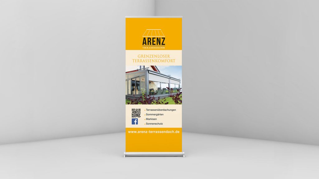 Banner Arenz Terassendaecher